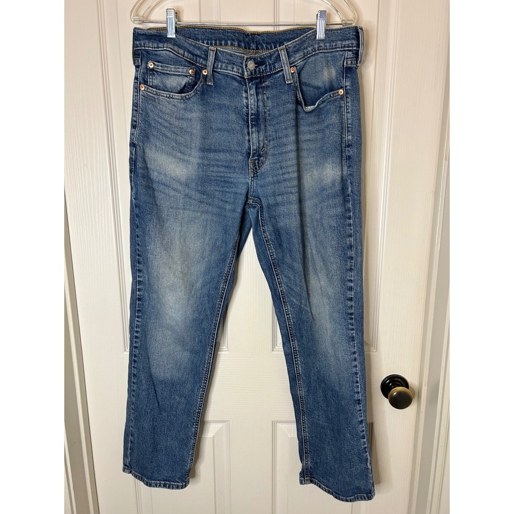 Levis 541 Athletic Taper Mens Jeans 36x30 Medium Wash Blue Denim Pants